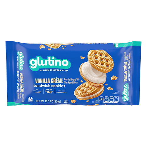 Glutino Vanilla Creme Cookies