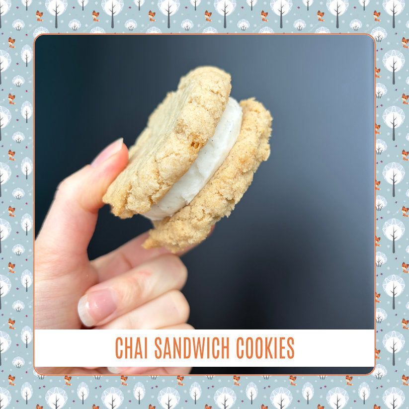 Chai Sandwich Cookie