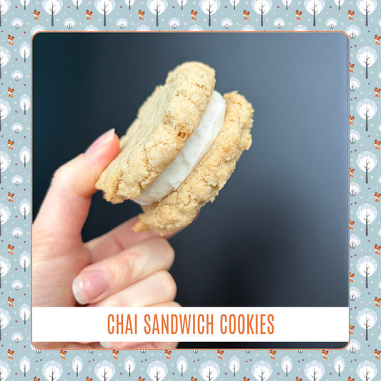 Chai Sandwich Cookie