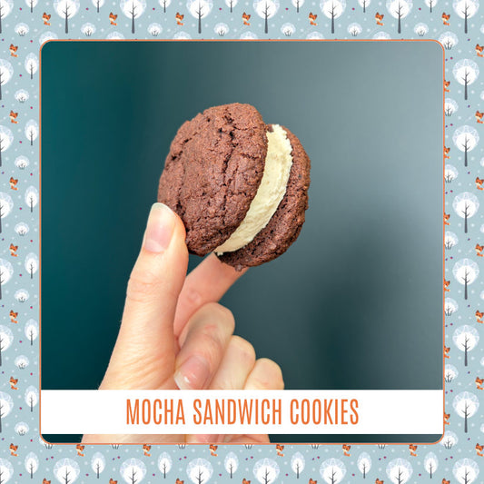 Mocha Sandwich Cookie