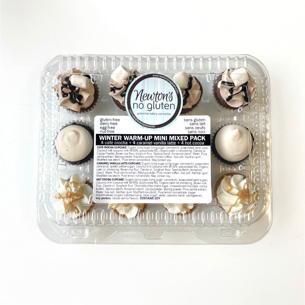 Mini Cupcakes - Winter Warm-Up Mixed Pack (12)