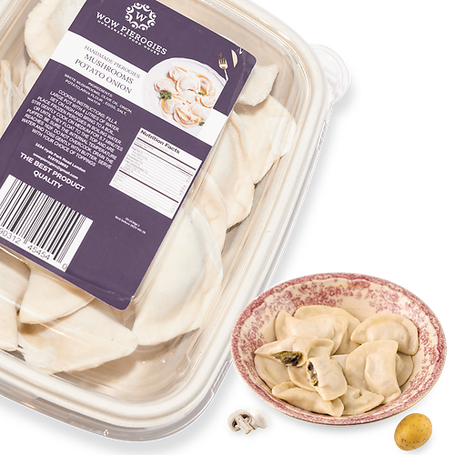 Wow Pierogies - Mushroom Potato Onion